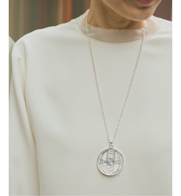 VERMEIL par iena「《予約》ADRAR アドラル BIRD コインネックレス」|ネックレス|シルバー