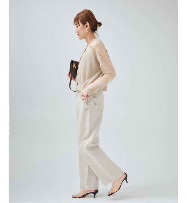 VERMEIL par iena「《予約》Cotton Boucle レースカーディガン」|カーディガン|