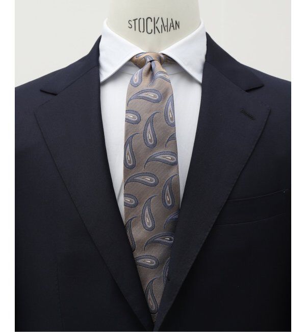 EDIFICE「PB シックペイズリータイ」|ネクタイ・蝶ネクタイ|ベージュ