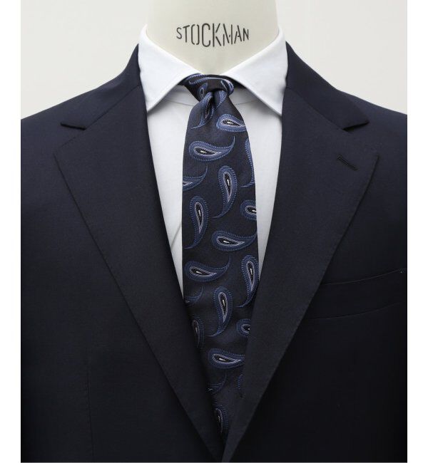 EDIFICE「PB シックペイズリータイ」|ネクタイ・蝶ネクタイ|ネイビー