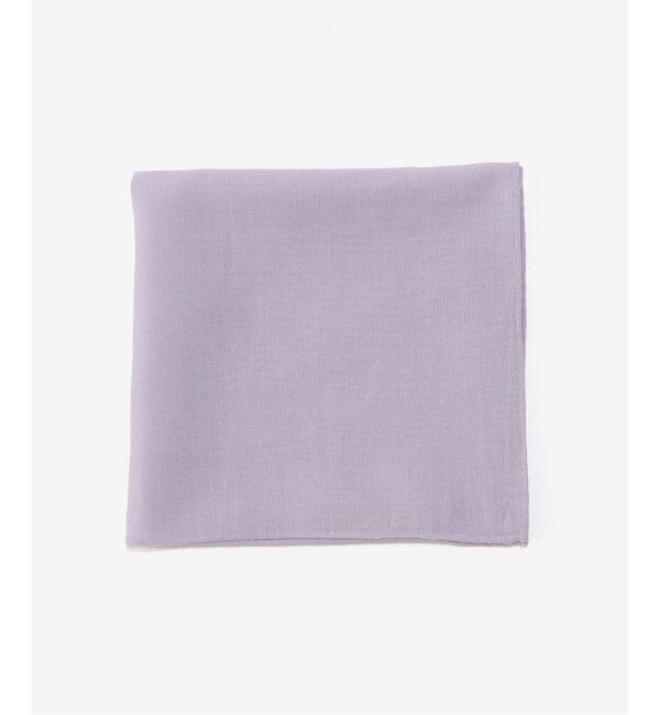 EDIFICE「AX*コットンシルクチーフ」|バンダナ・スカーフ|パープル B
