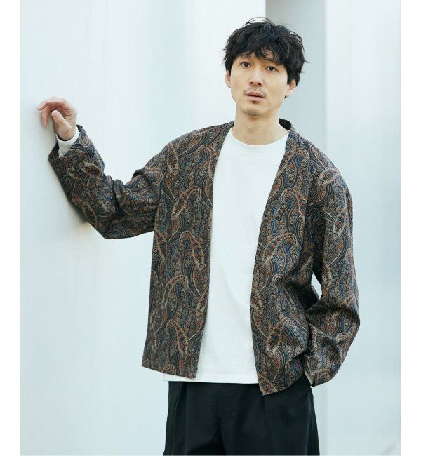 JOURNAL STANDARD「RIRANCHA / リランチェ ブッチャーカーディガン / セットアップ対応」|ノーカラージャケット|