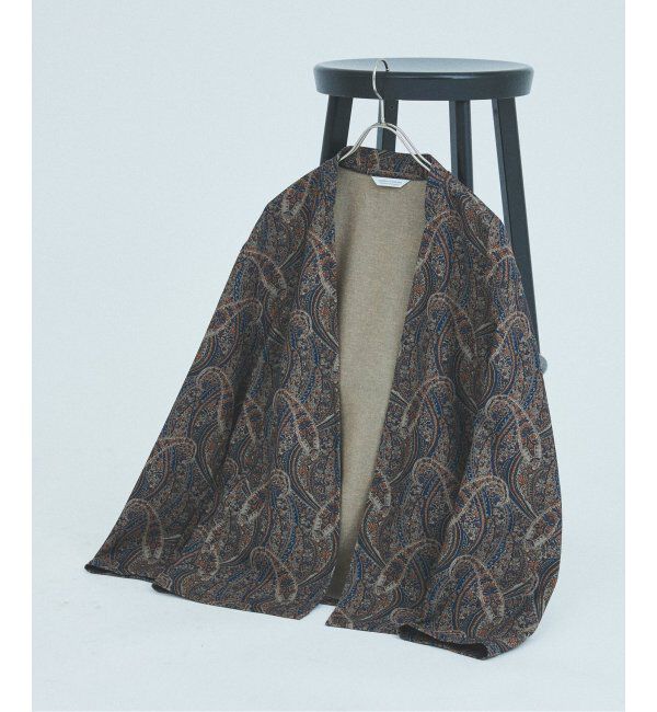 JOURNAL STANDARD「RIRANCHA / リランチェ ブッチャーカーディガン / セットアップ対応」|ノーカラージャケット|ベージュ A