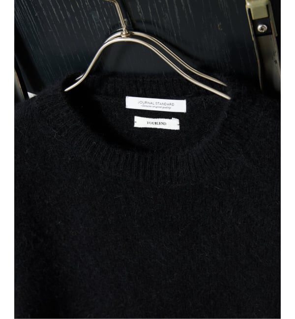 JOURNAL STANDARD「&ldquo;フォックスブレンド&rdquo; クルーネックニット」|ニット・セーター|