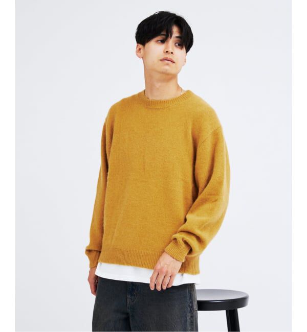 JOURNAL STANDARD「&ldquo;フォックスブレンド&rdquo; クルーネックニット」|ニット・セーター|