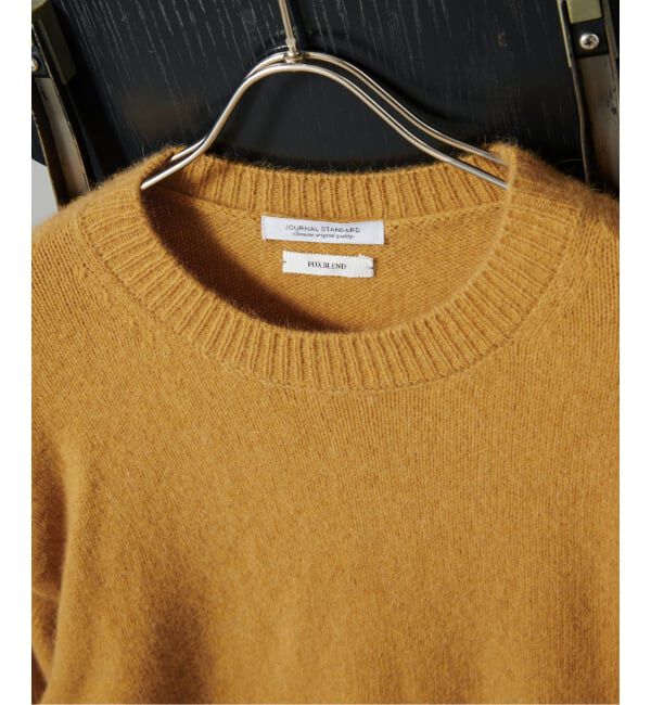 JOURNAL STANDARD「&ldquo;フォックスブレンド&rdquo; クルーネックニット」|ニット・セーター|