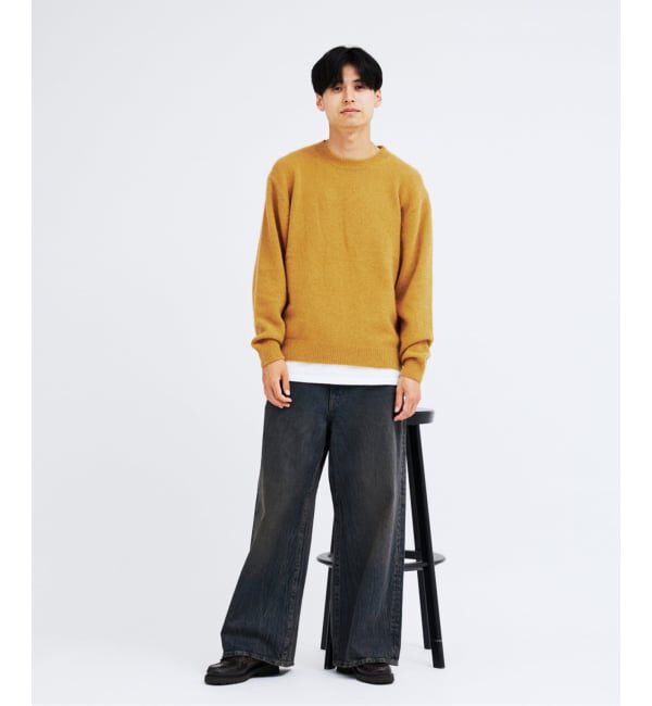 JOURNAL STANDARD「&ldquo;フォックスブレンド&rdquo; クルーネックニット」|ニット・セーター|