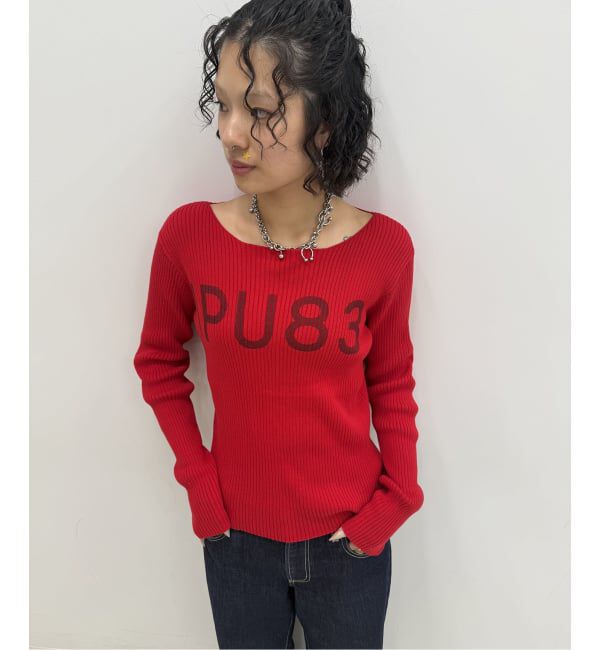 Oriens JOURNAL STANDARD「IPU83 ロゴニット」|ニット・セーター|