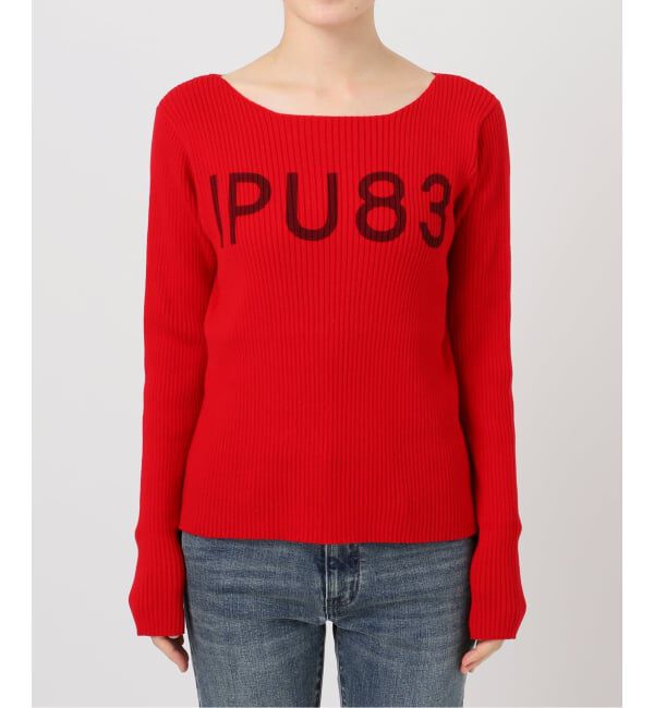 Oriens JOURNAL STANDARD「IPU83 ロゴニット」|ニット・セーター|