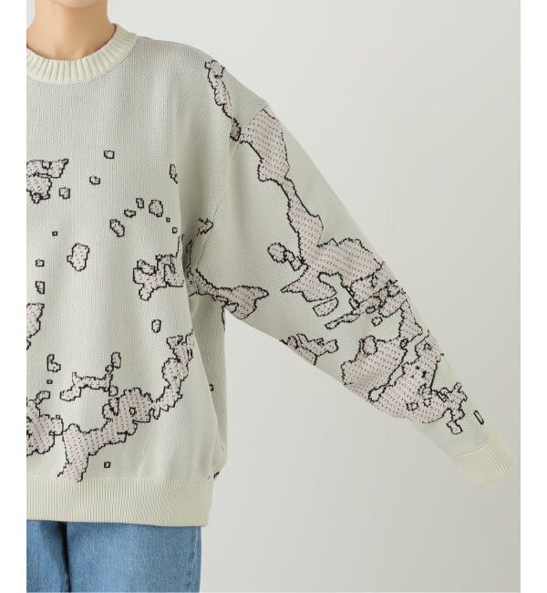 Oriens JOURNAL STANDARD「【BAL/ バル】 JACQUARD COTTON CREWNECK SWEATER BAL-2166」|ニット・セーター|