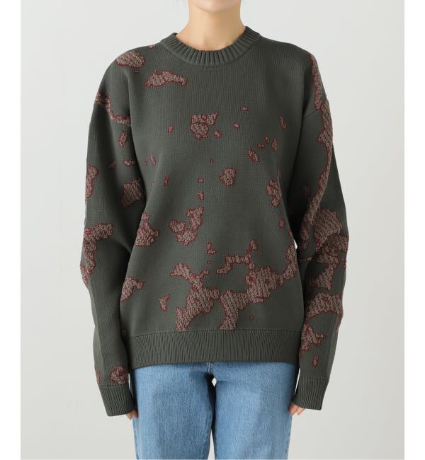 Oriens JOURNAL STANDARD「【BAL/ バル】 JACQUARD COTTON CREWNECK SWEATER BAL-2166」|ニット・セーター|