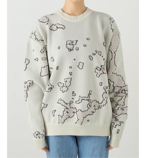 Oriens JOURNAL STANDARD「【BAL/ バル】 JACQUARD COTTON CREWNECK SWEATER BAL-2166」|ニット・セーター|