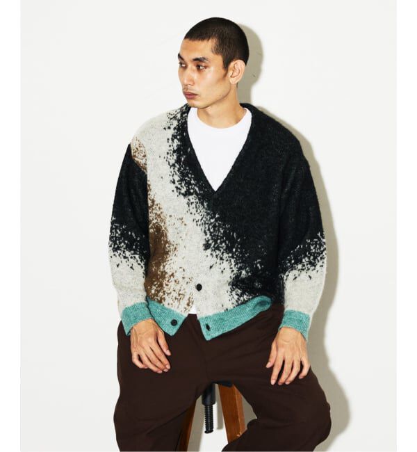 JOURNAL STANDARD「モヘア ミックス グラデーション カーディガン」|カーディガン|