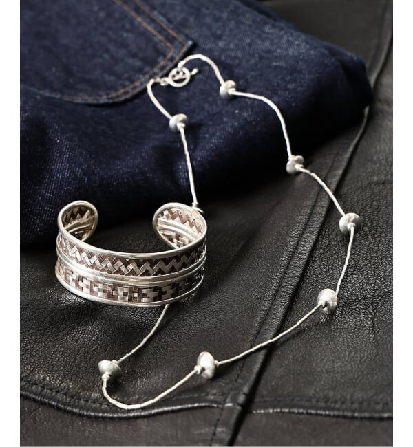 JOURNAL STANDARD relume「win win/ウィンウィン 別注 カレンシルバー ワイド バングル」|ブレスレット・バングル|