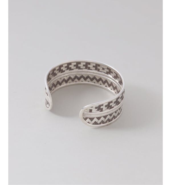 JOURNAL STANDARD relume「win win/ウィンウィン 別注 カレンシルバー ワイド バングル」|ブレスレット・バングル|