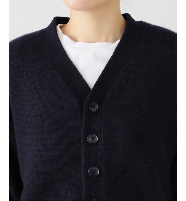 FRAMeWORK「EXTREME CASHMERE X/エクストリームカシミヤ CLOVER Vネックカーデ」|カーディガン|