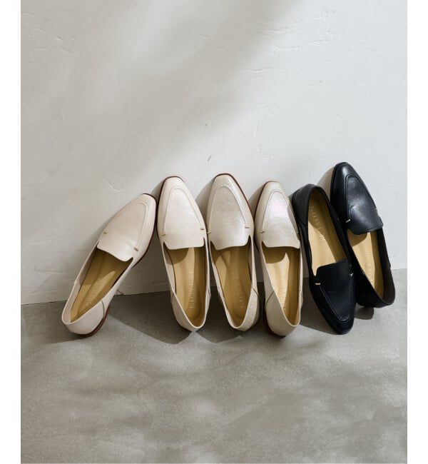  「《追加》スクエアステッチソフトローファー」|ローファー|