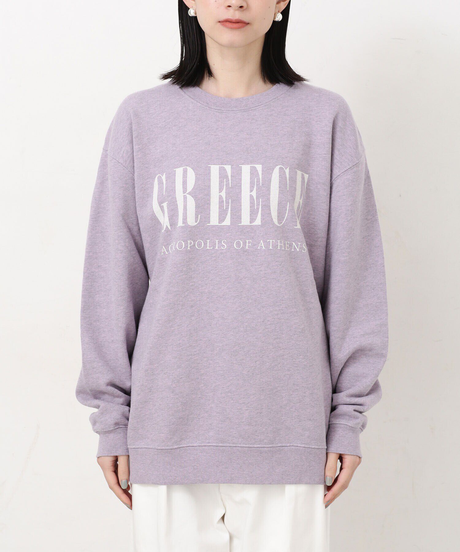 nano･universe「Odub/別注 プリントスウェット」|Tシャツ・カットソー|