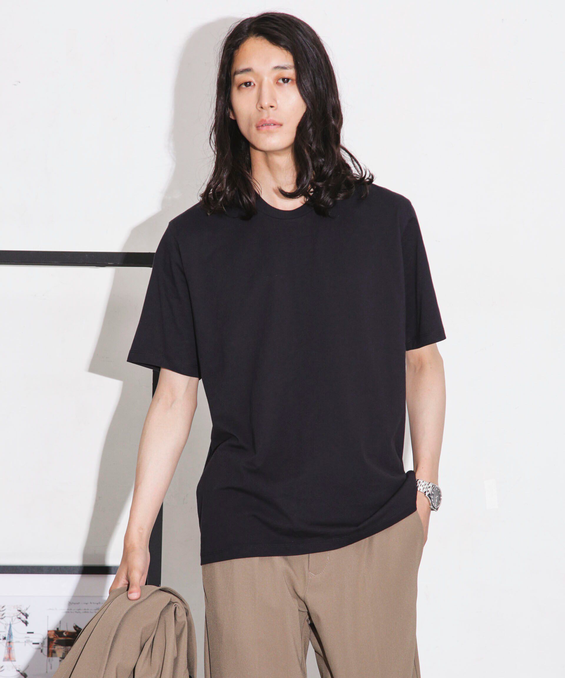 nano･universe「LB.03/ジャケT 半袖」|Tシャツ・カットソー|