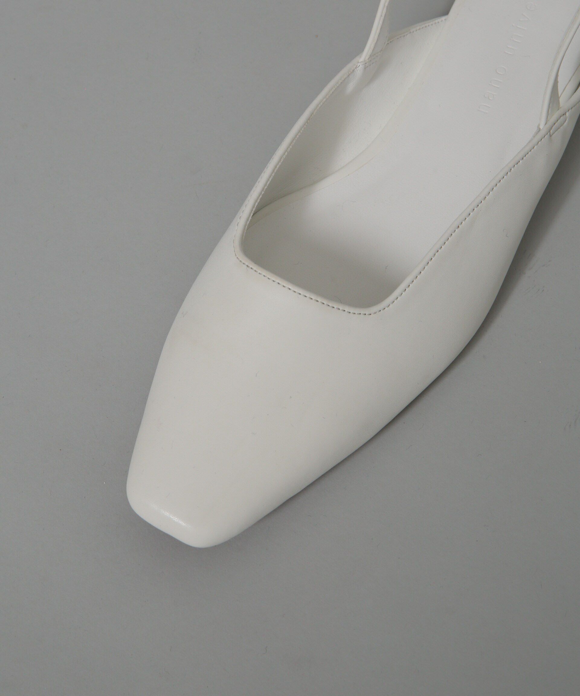 nano･universe「バックストラップスクエアトゥサンダル」|サンダル|