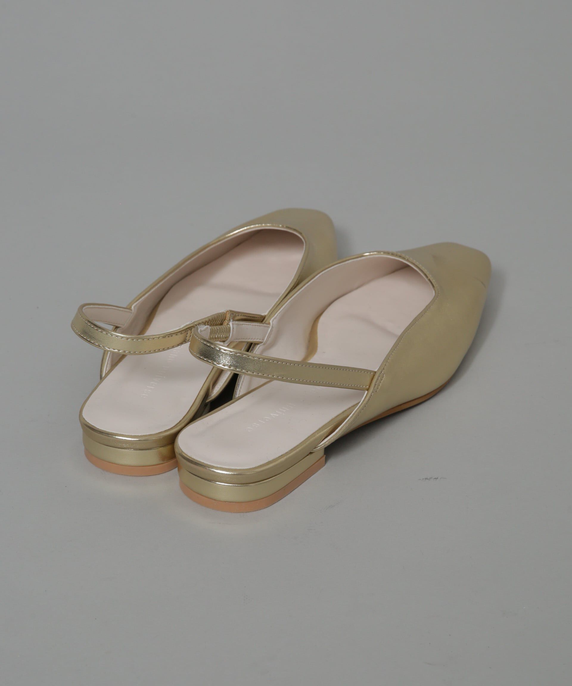 nano･universe「バックストラップスクエアトゥサンダル」|サンダル|