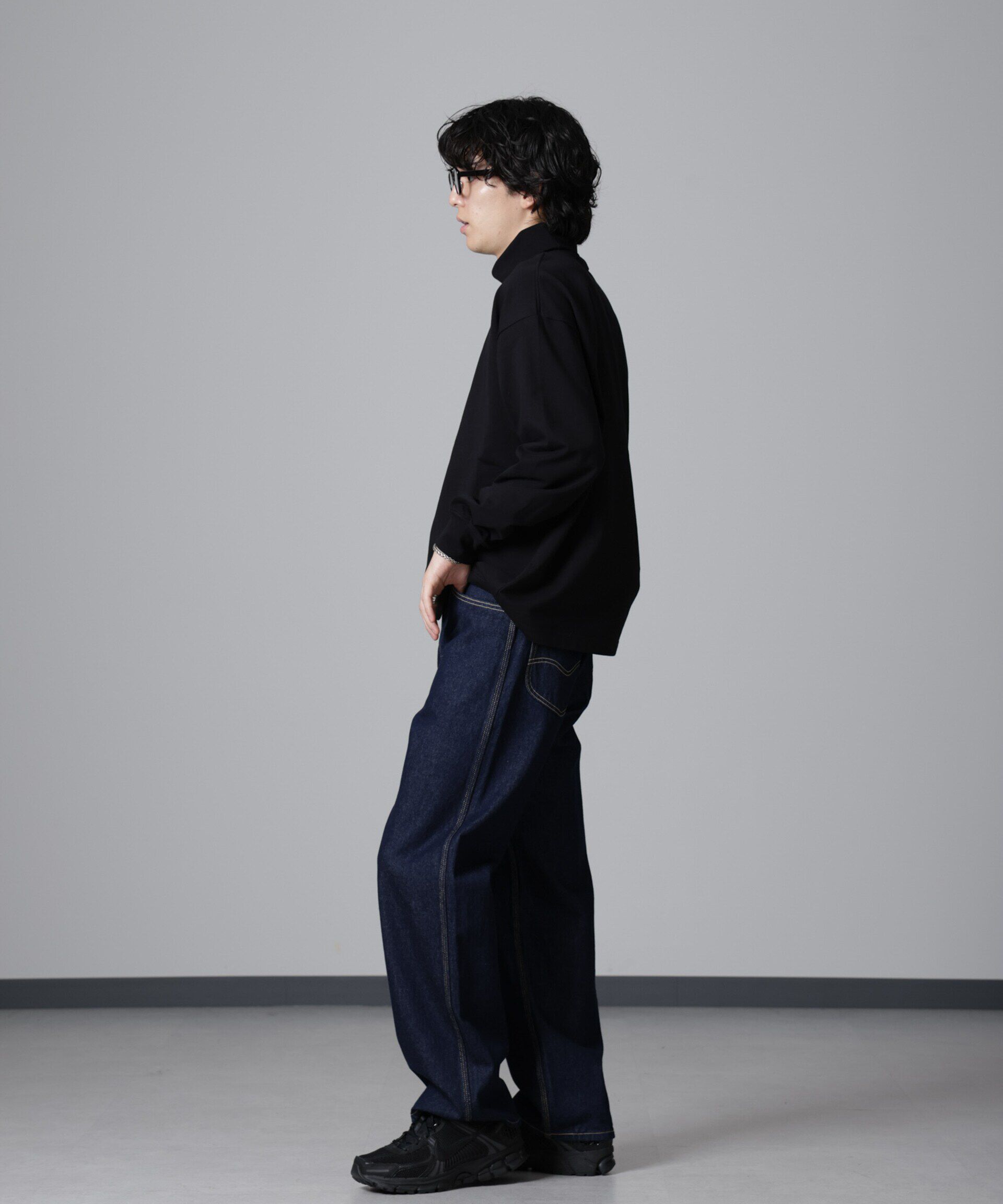 nano･universe「タートルカットミニ裏毛Ｔシャツ 長袖」|Tシャツ・カットソー|