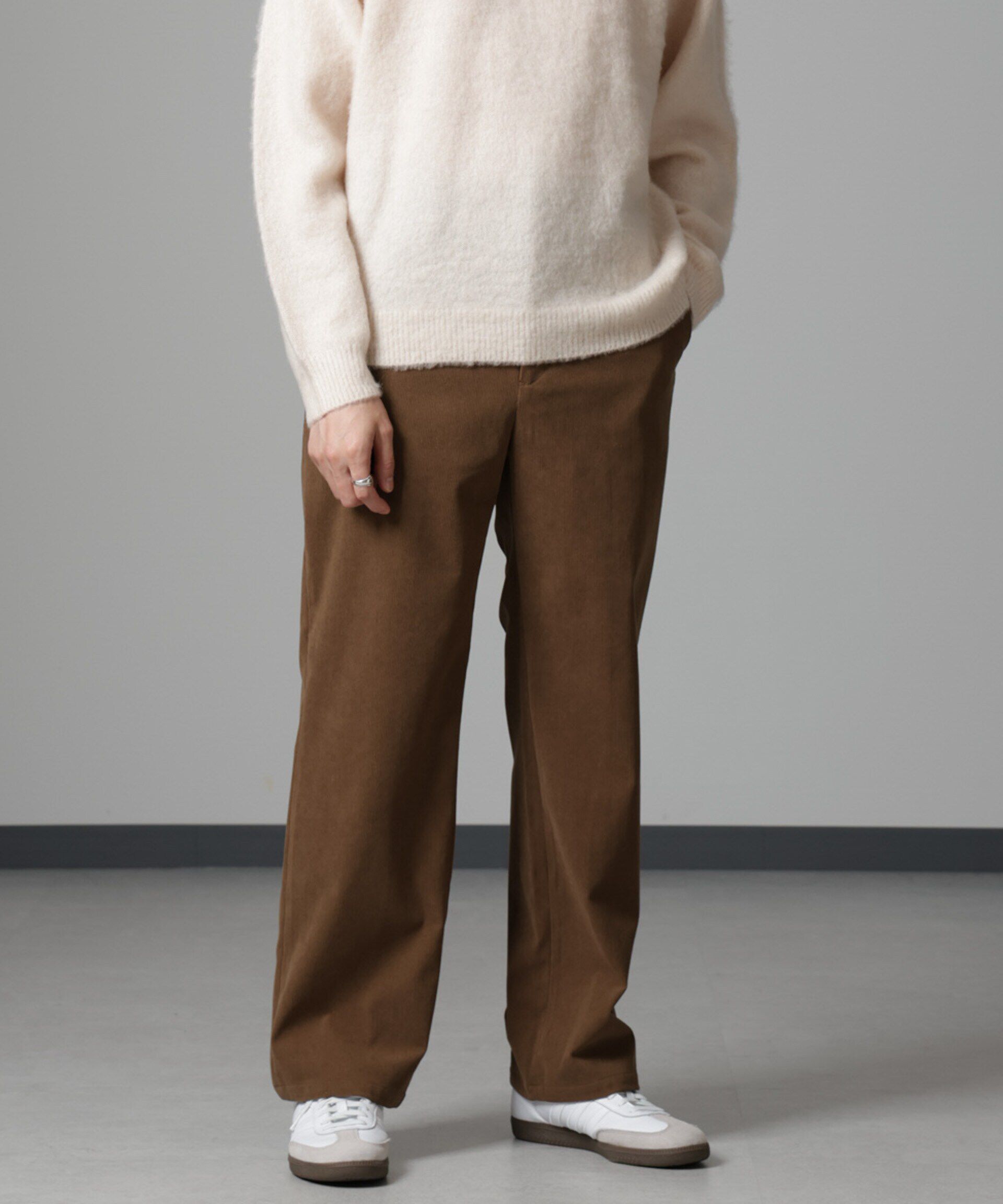 nano･universe「TECUNE テックコーデュロイトラウザーズ(セットアップ可)」|チノ|