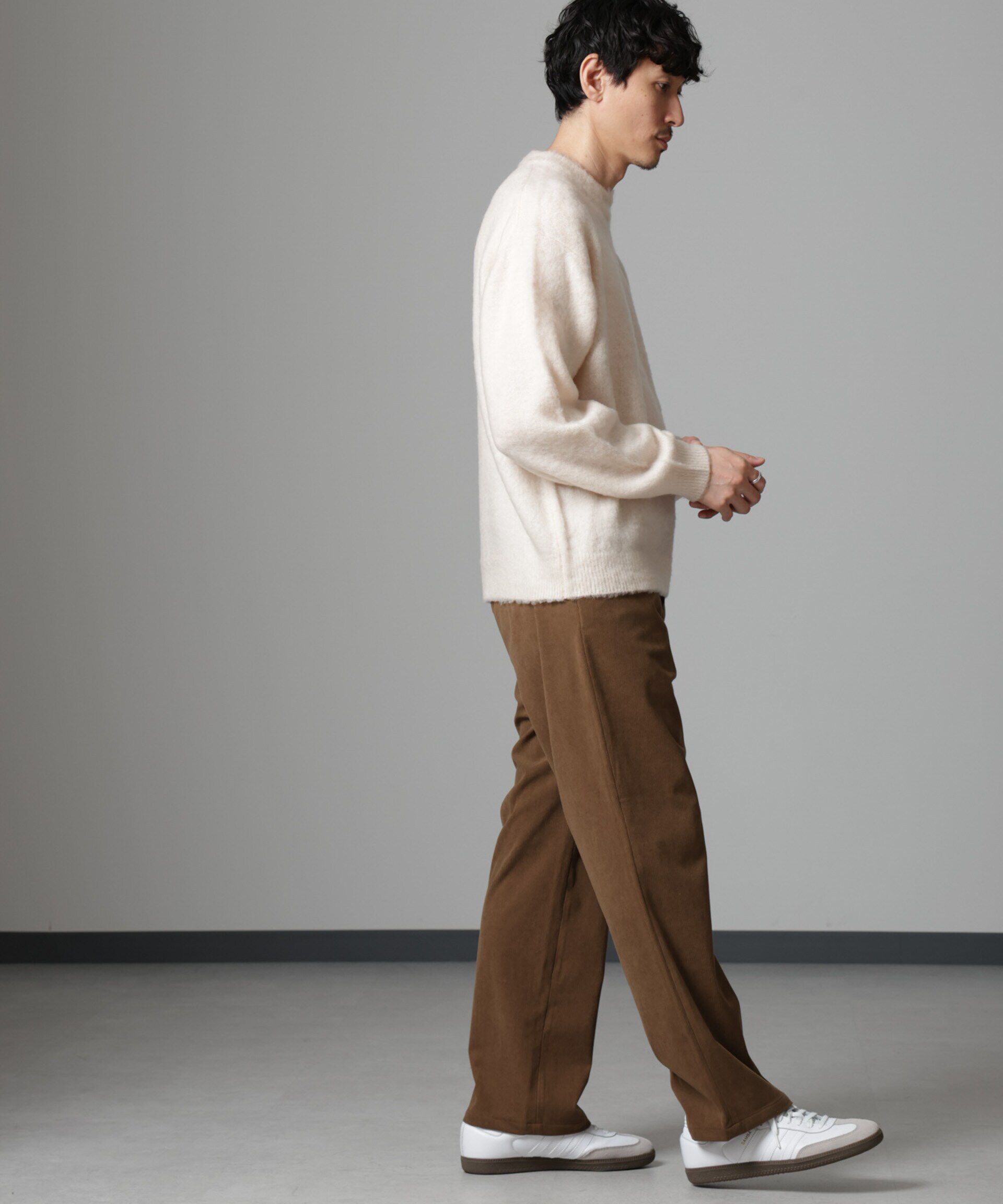 nano･universe「TECUNE テックコーデュロイトラウザーズ(セットアップ可)」|チノ|