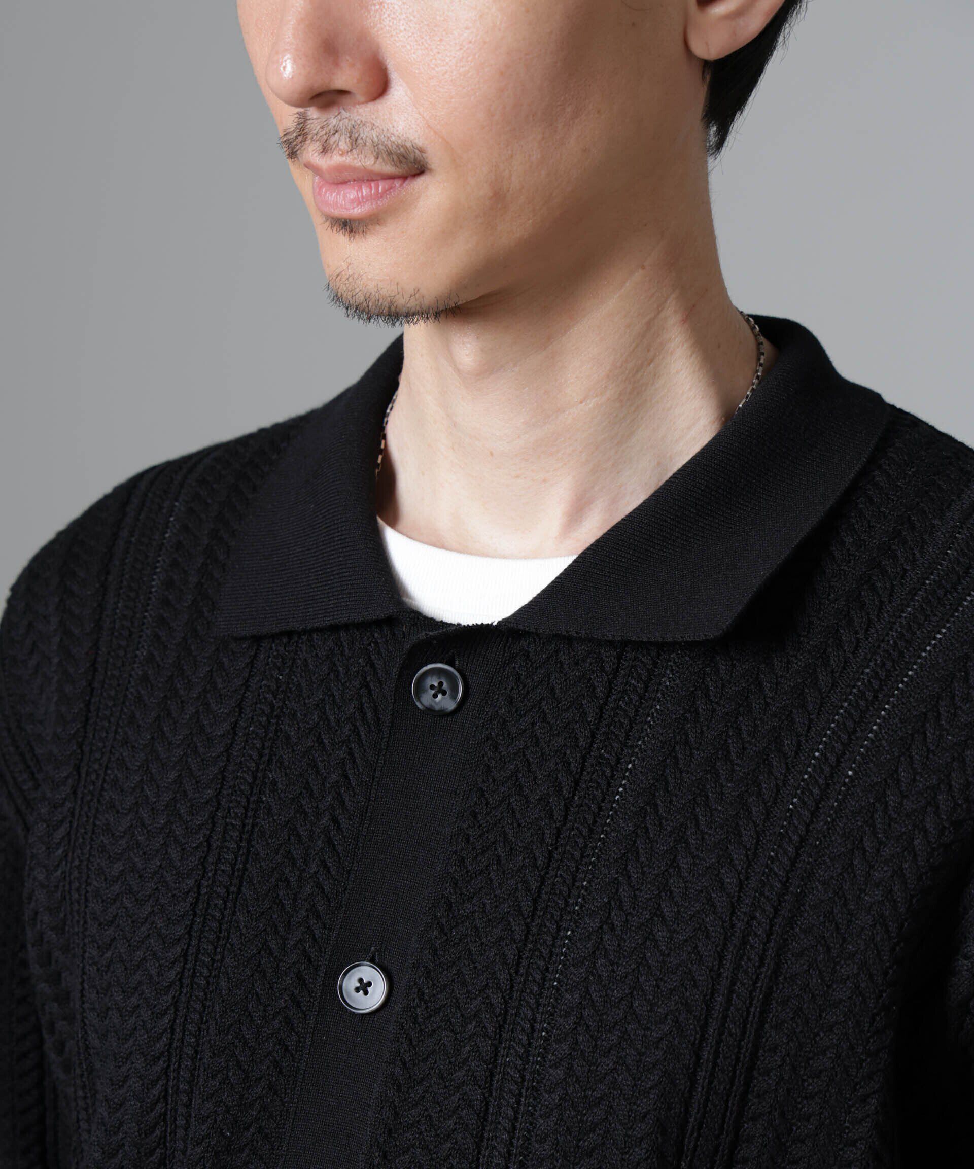 nano･universe「ケーブルニットカーディガン」|ニット・セーター|