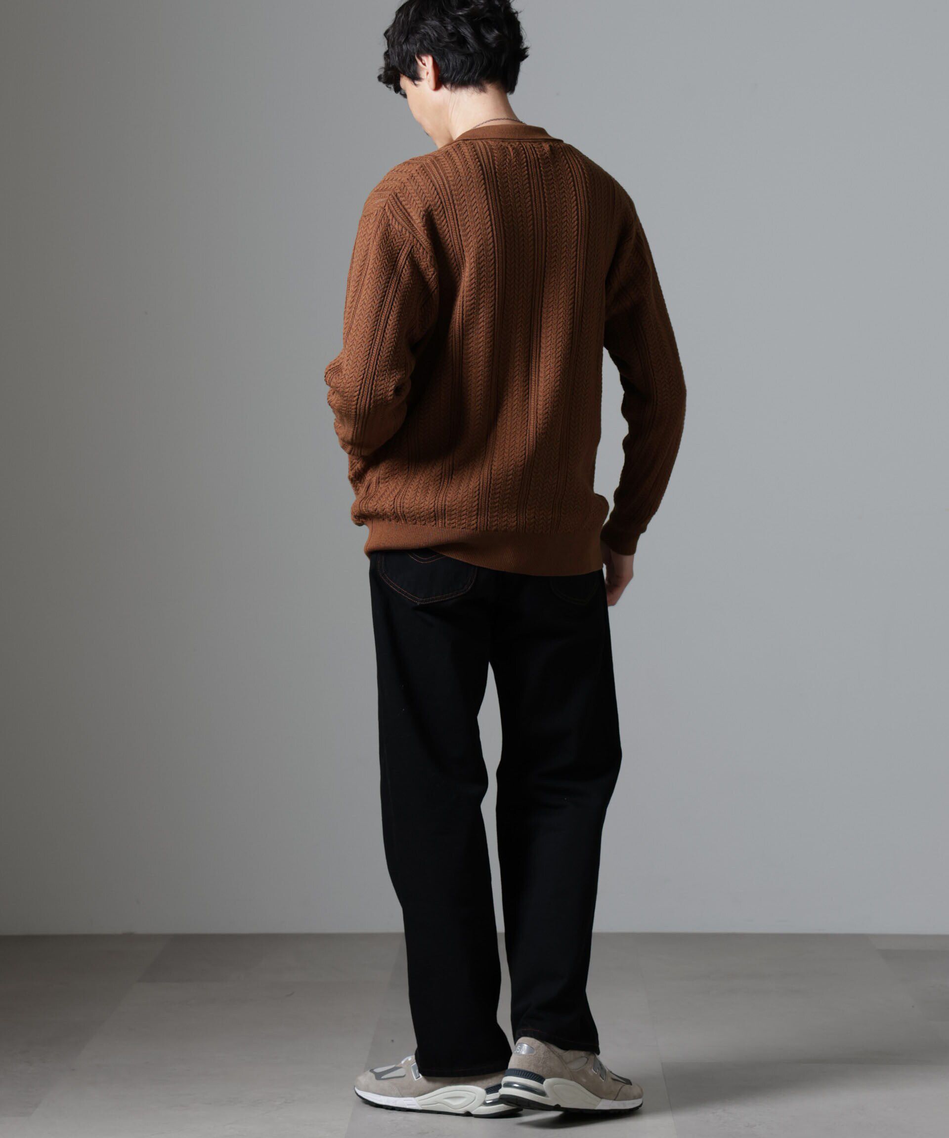 nano･universe「ケーブルニットカーディガン」|ニット・セーター|