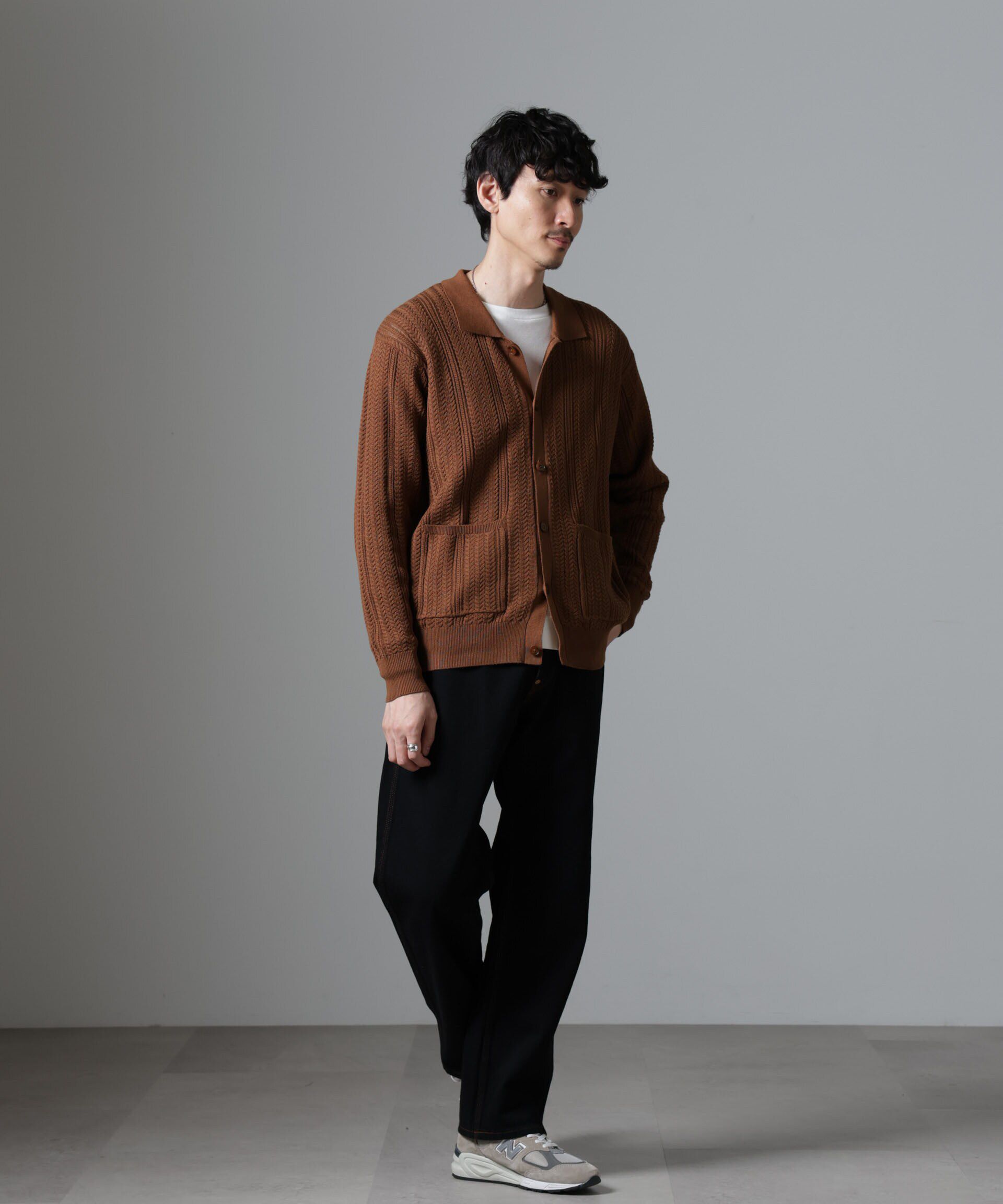 nano･universe「ケーブルニットカーディガン」|ニット・セーター|