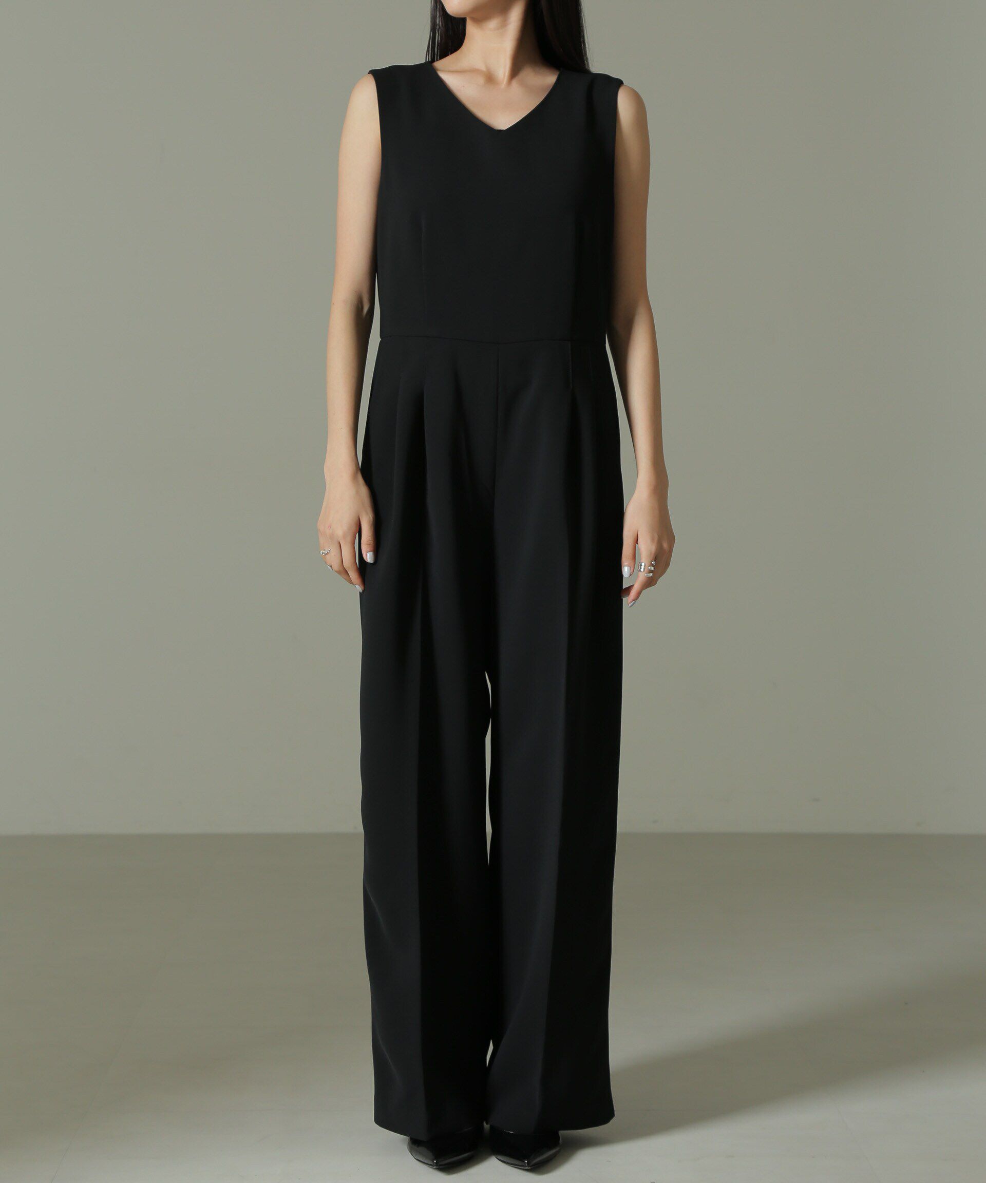 nano･universe「オーガンジーボレロ＆オールインワンセットパンツ」|ワンピース|