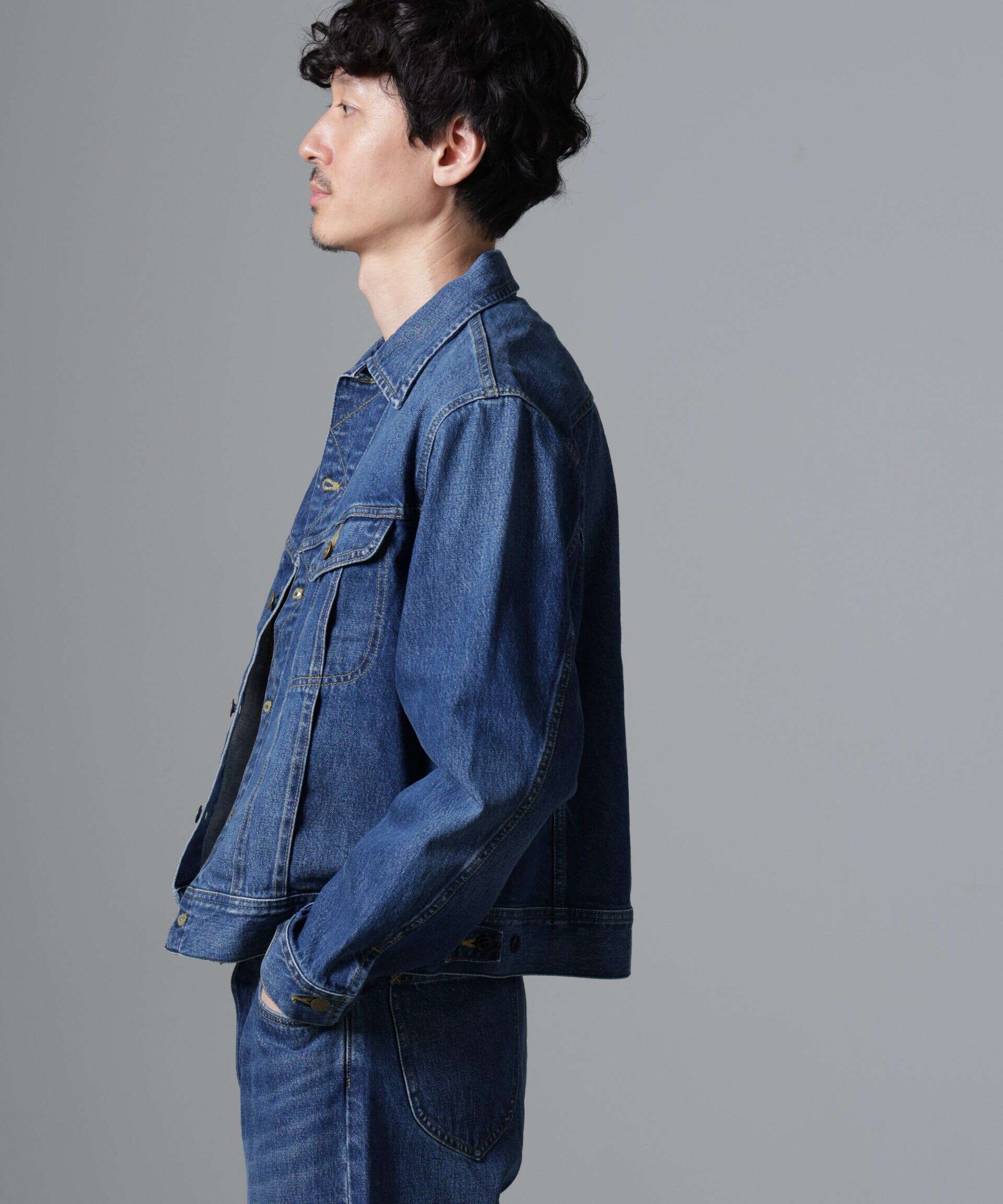 nano･universe「Lee/別注 Lee 101-J DENIM JACKET(セットアップ可)」|ブルゾン・スタジャン|