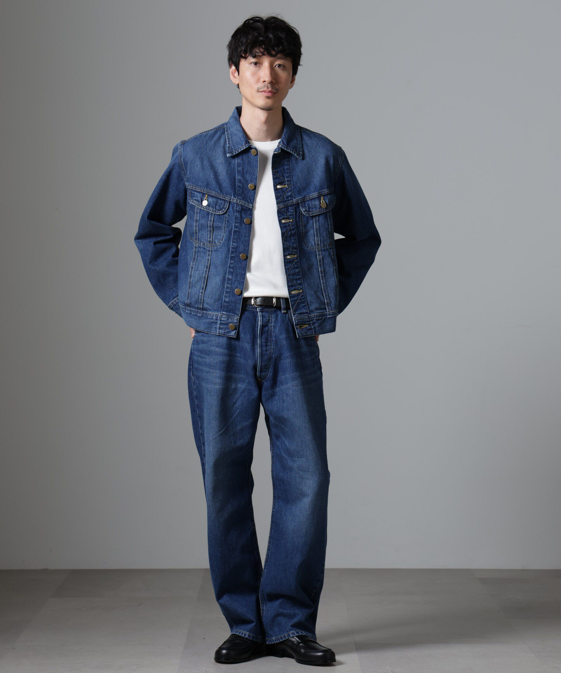 nano･universe「Lee/別注 Lee 101-J DENIM JACKET(セットアップ可)」|ブルゾン・スタジャン|