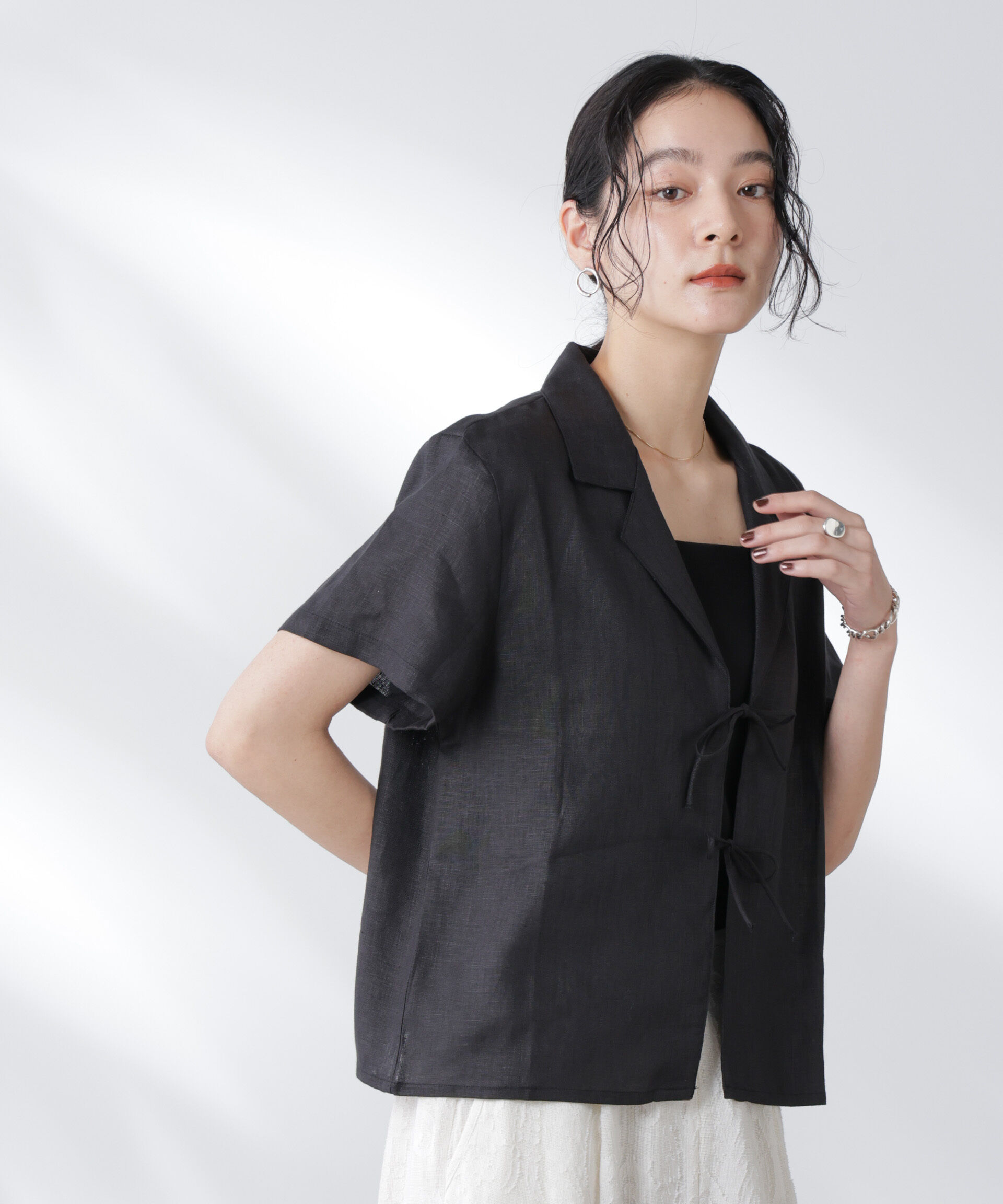 nano･universe「RITA ROW/AMBER BLOUSE」|シャツ・ブラウス|