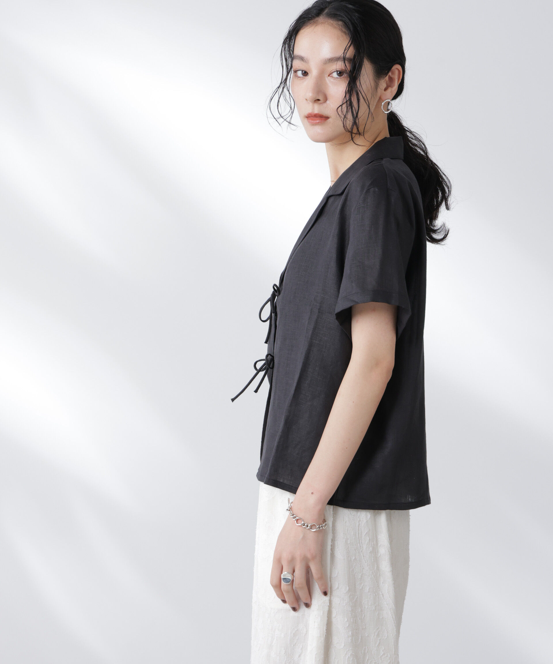 nano･universe「RITA ROW/AMBER BLOUSE」|シャツ・ブラウス|