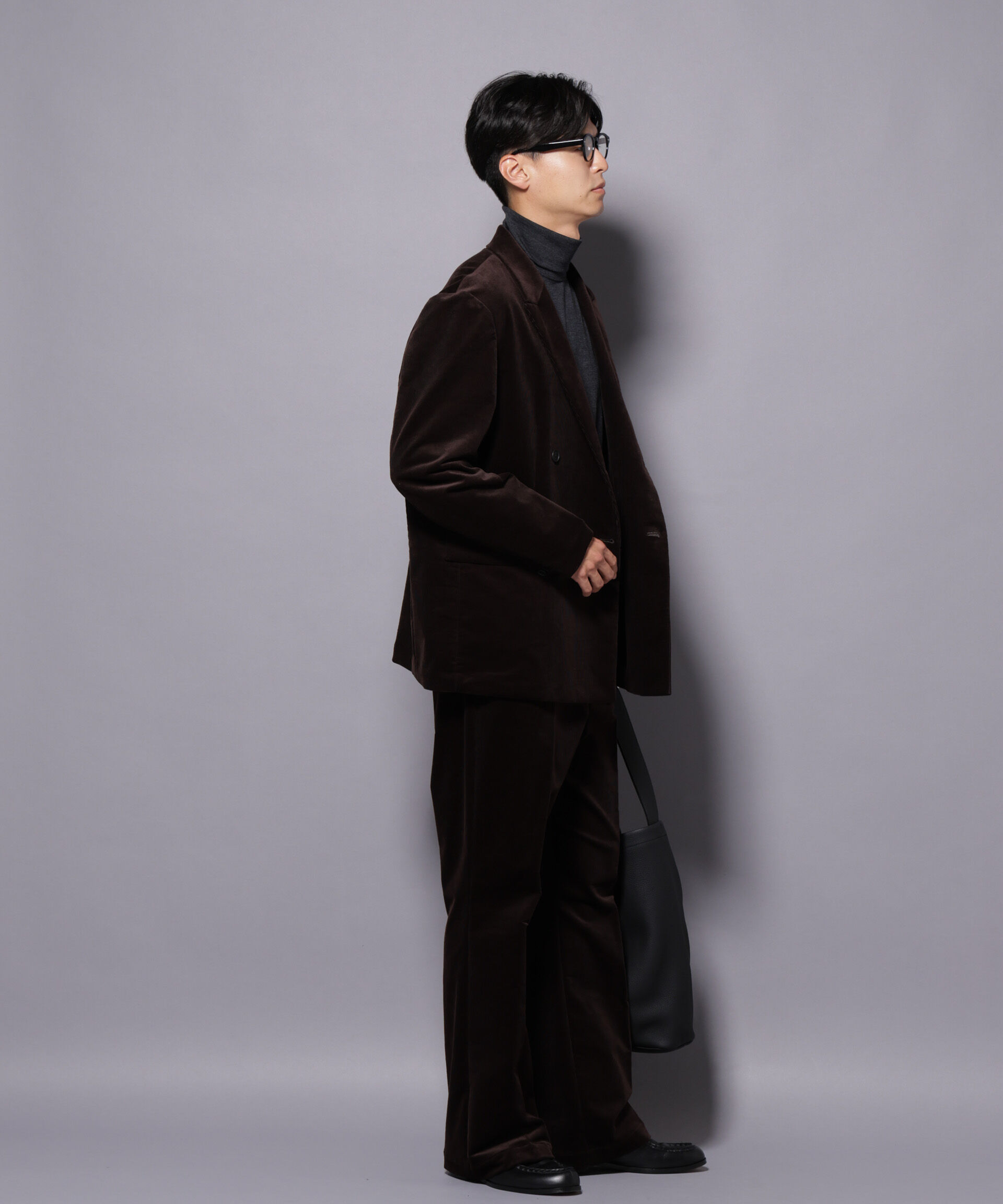 nano･universe「AIRコーデュロイ ライトフレアパンツ/STRETCH（セットアップ可）」|チノ|