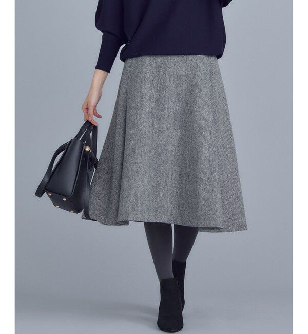 組曲「シックツイード フレアスカート」|スカート|