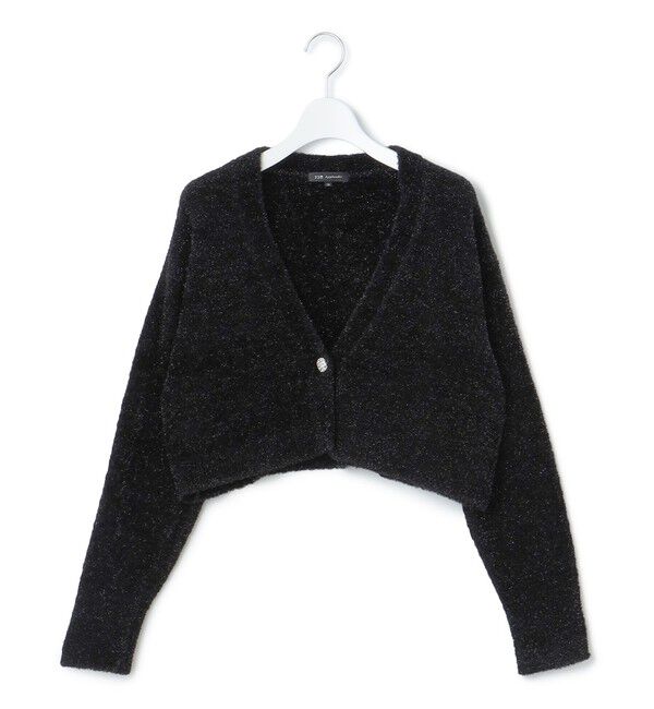 23区「【APPLAUDIR】ファンシーボレロ ビジューボタン Vネックカーディガン」|カーディガン|