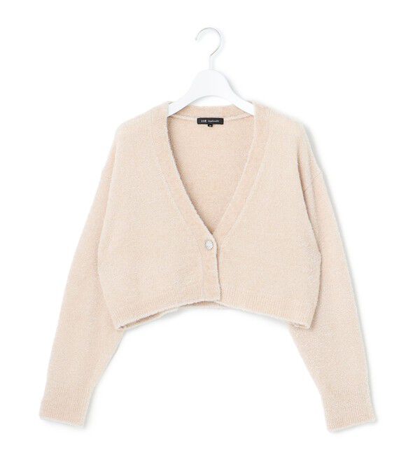 23区「【APPLAUDIR】ファンシーボレロ ビジューボタン Vネックカーディガン」|カーディガン|