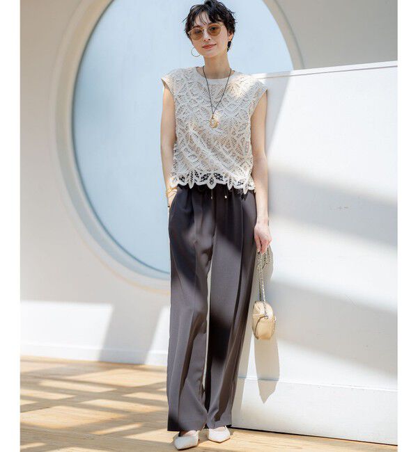 23区「レザー スタッズ ショルダーバッグ」|ショルダー・メッセンジャー|