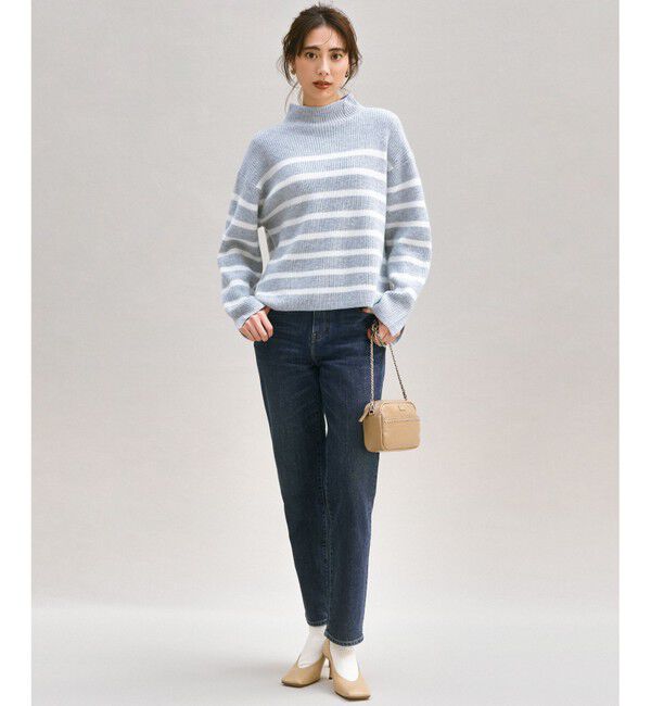 23区「レザー スタッズ ショルダーバッグ」|ショルダー・メッセンジャー|