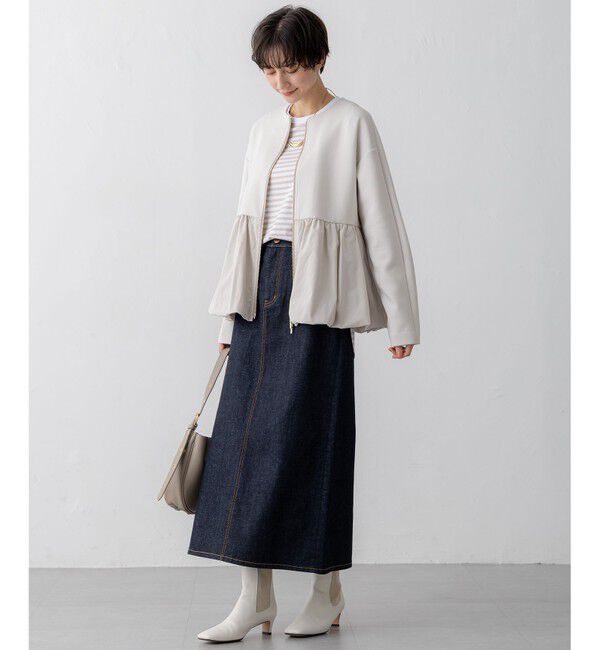 23区「【洗える】コットンエアーバルーン ライトアウター」|その他|