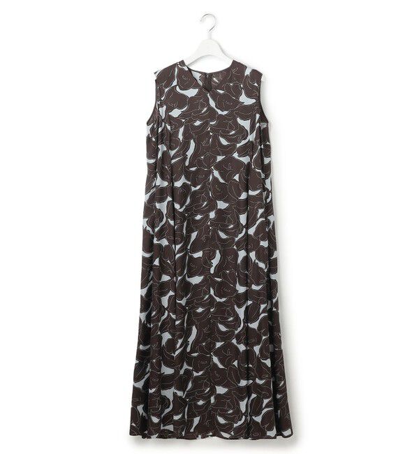 23区「【洗える】Ratti フラワーアートプリント ワンピース」|ワンピース|