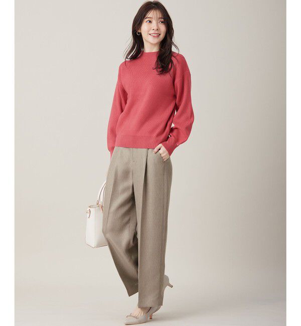 ANY SIS「【洗える】着映えカラーニット」|ニット・セーター|