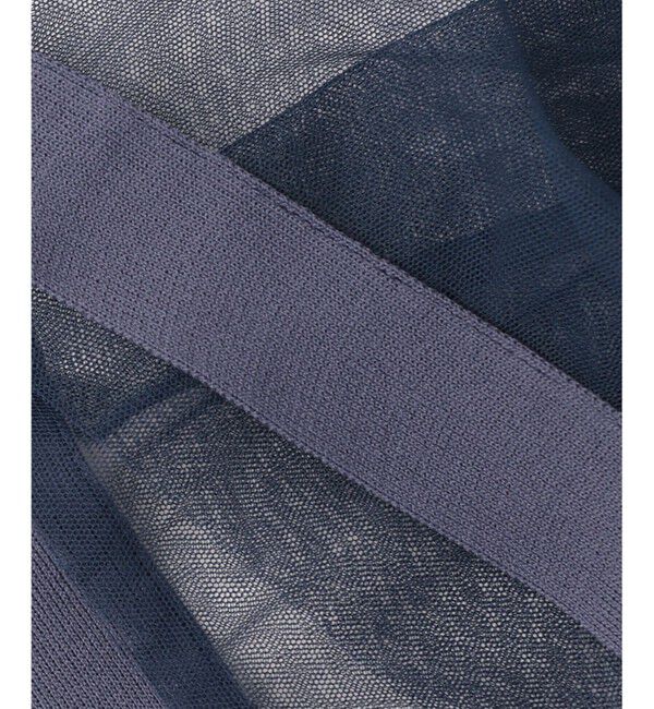 any SiS「【洗える】チュールスリーブ ニット」|ニット・セーター|