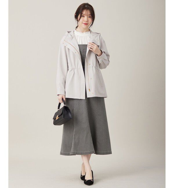 any SiS「【洗える】フリルネックスタンド ブラウス」|シャツ・ブラウス|