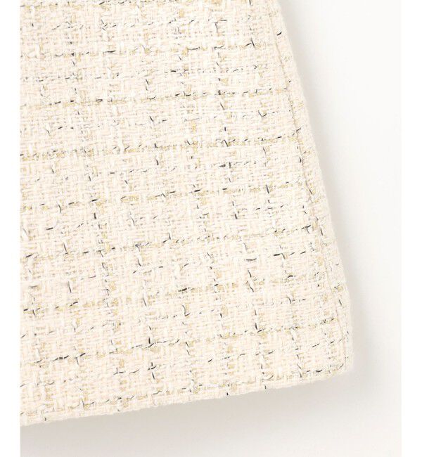 ANY SIS「ファンシーツイードペプラム ジレ」|その他|