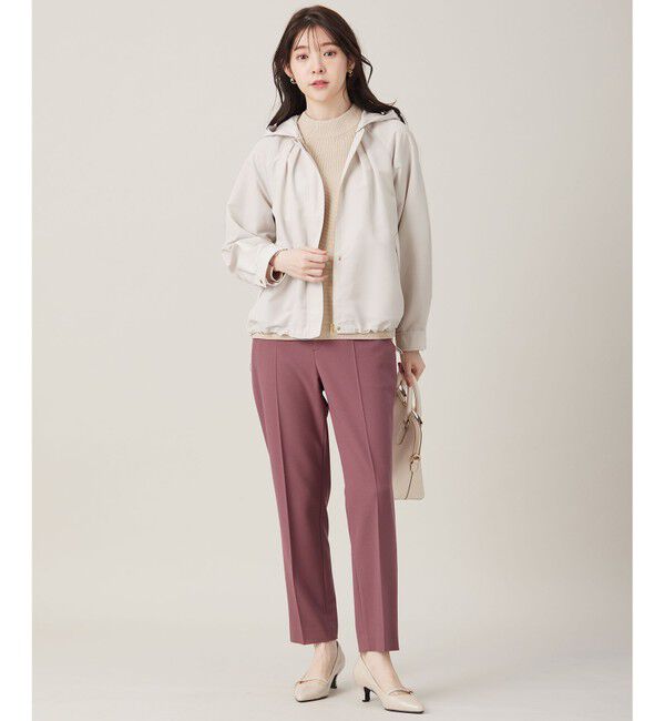 ANY SIS「【撥水・UVカット・花粉ガード】2WAYラグランフーディ ブルゾン」|ブルゾン・スタジャン|