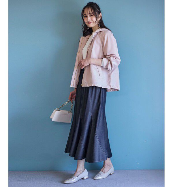 ANY SIS「【撥水・UVカット・花粉ガード】2WAYラグランフーディ ブルゾン」|ブルゾン・スタジャン|